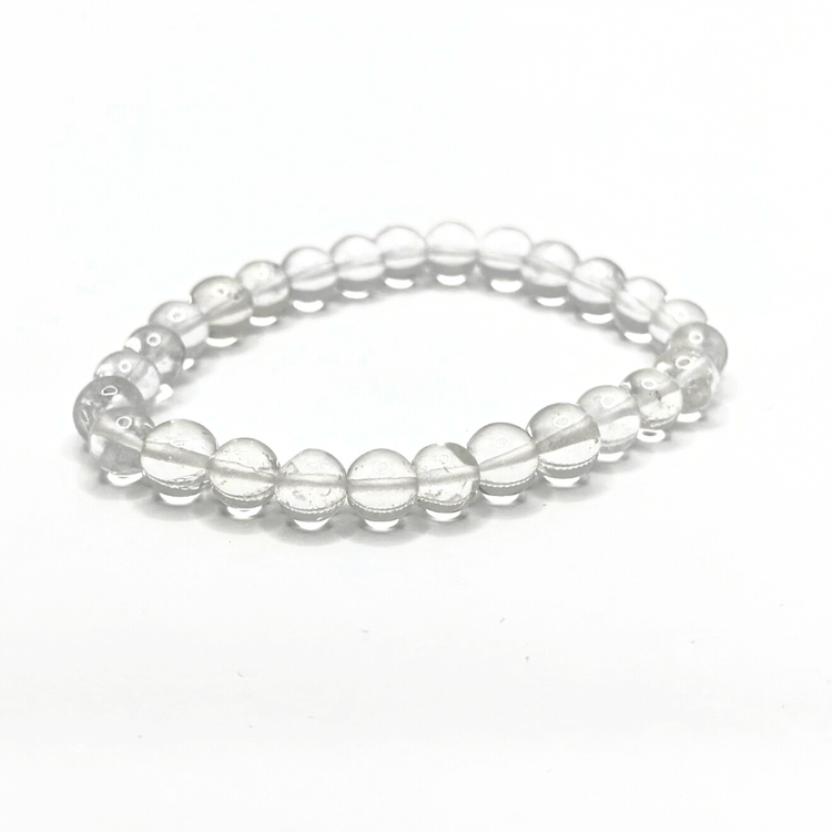 Clear Quartz Crystal Bracelet - Amplifies Energy | Healing | Enlightenment