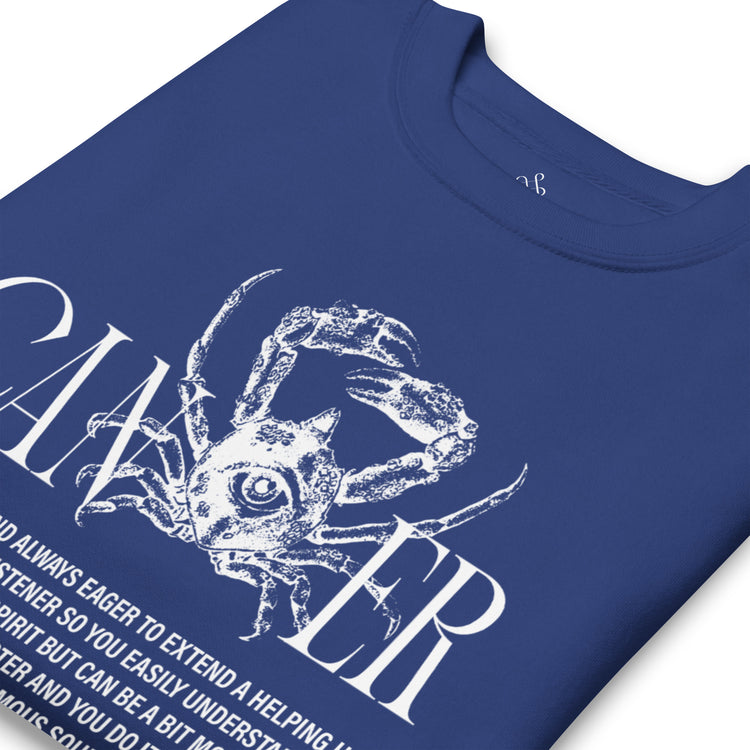 Cancer Unisex Zodiac Sweatshirt